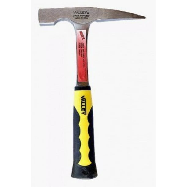 All Steel Rock Pick Hammer Pointed Tip Breaking Chipping Brick Concrete 22oz